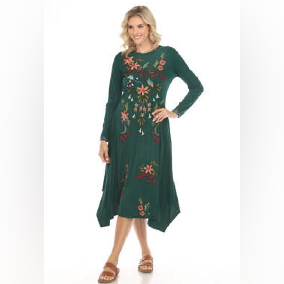 johnny was handkerchief knit dress HANDKERCHIEF KNIT DRESS